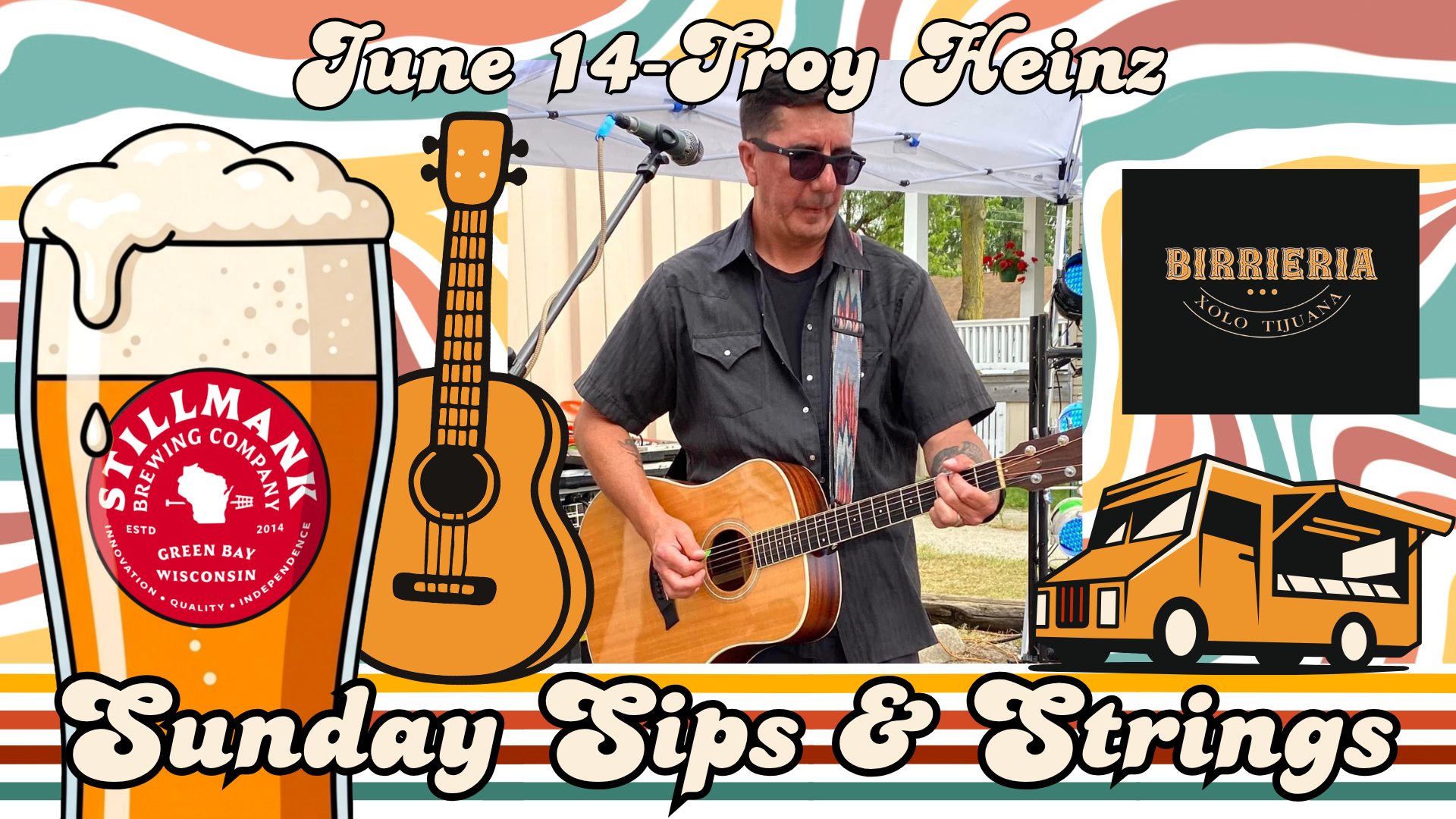 Summer Sunday Sips & Strings: Troy Heinz & Birrieria Xolo Tijuana