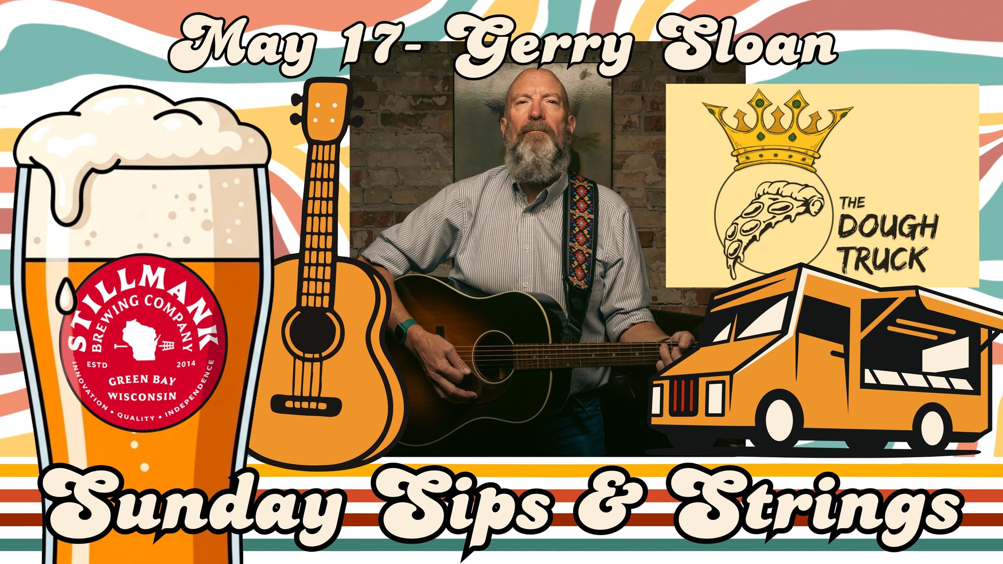 Sunday Sips & Strings: Gerry Sloan & The Dough Truck