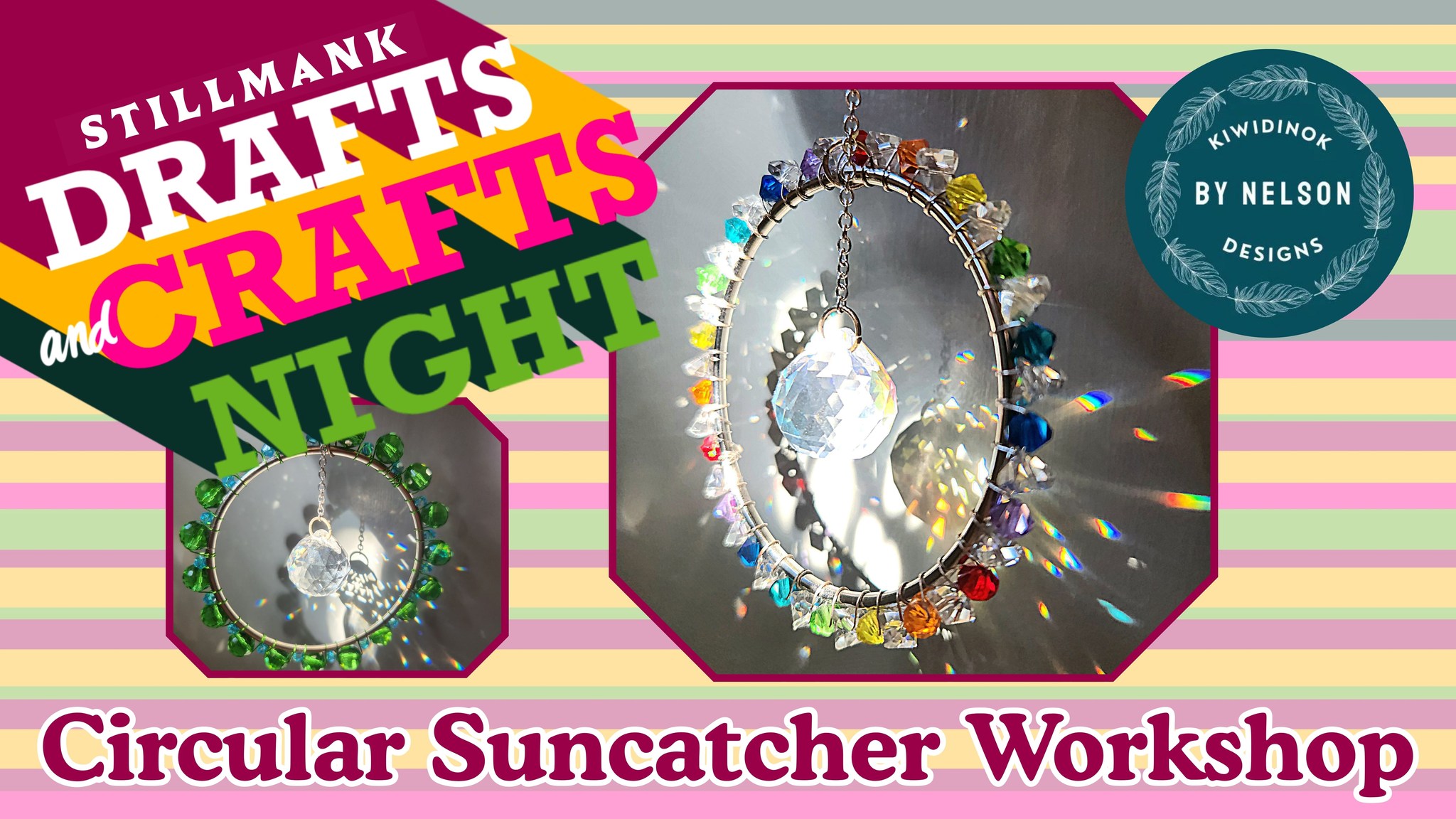 Drafts & Crafts: Circular Suncatcher