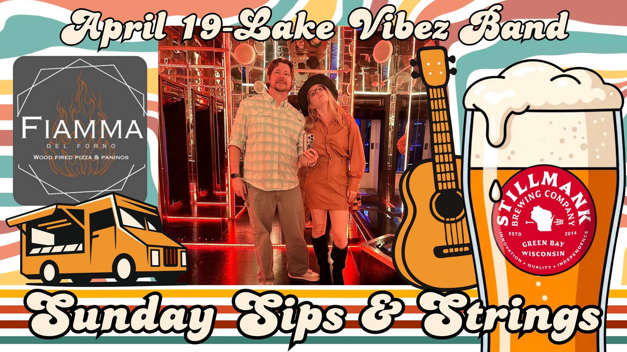 Sunday Sips & Strings: Lake Vibez & Fiamma del Forno