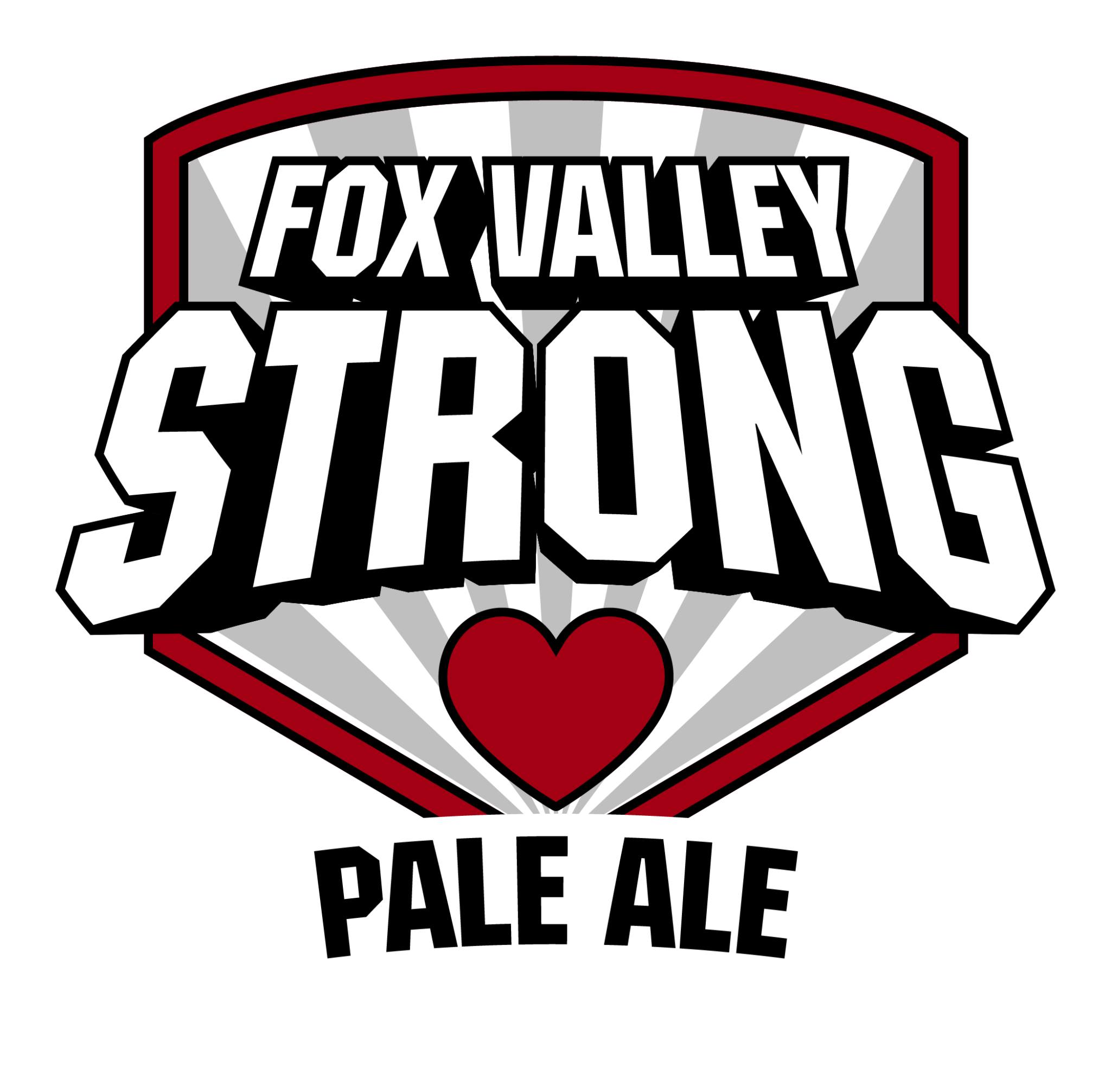 "Fox Valley Strong" Pale ale on tap!! 