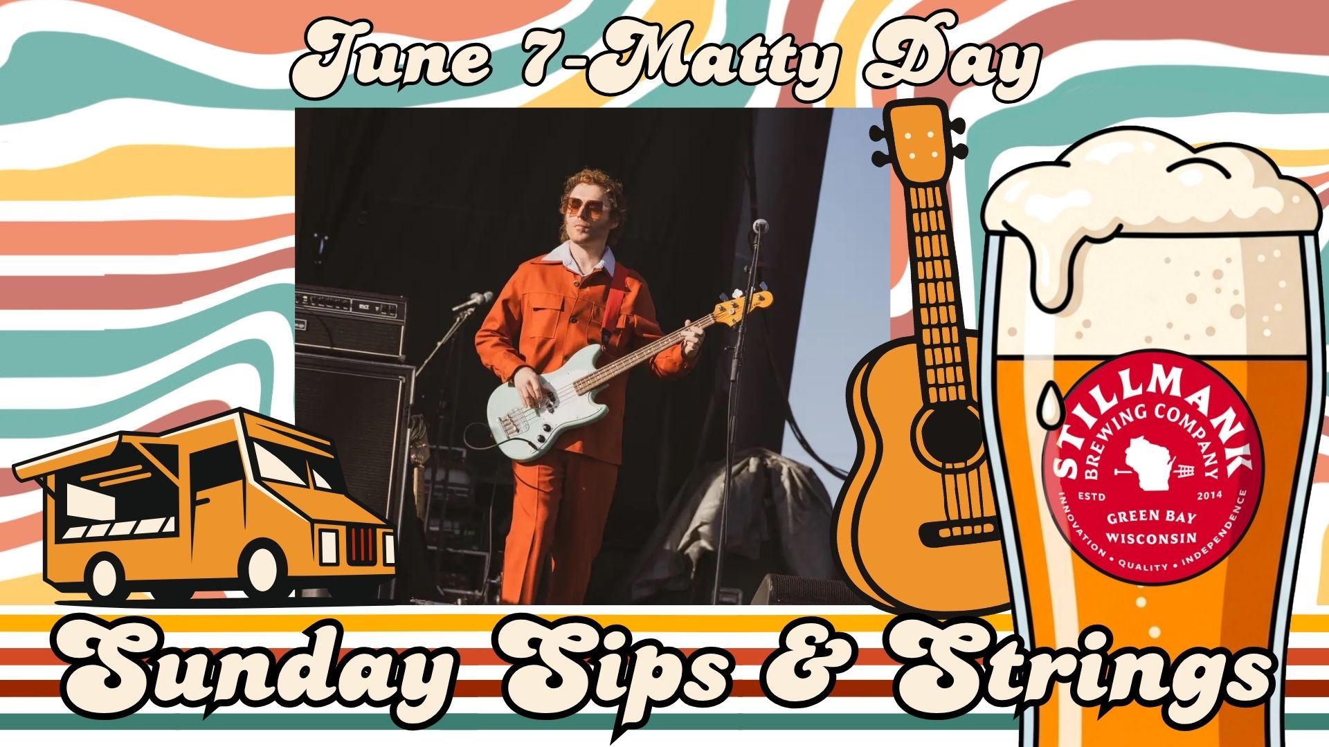 Summer Sunday Sips & Strings: Matty Day & Cookout Party