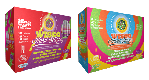 Wisco Hard Seltzer 12-Pack Variety